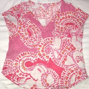 Lilly Pulitzer Pink Elephant Top!
